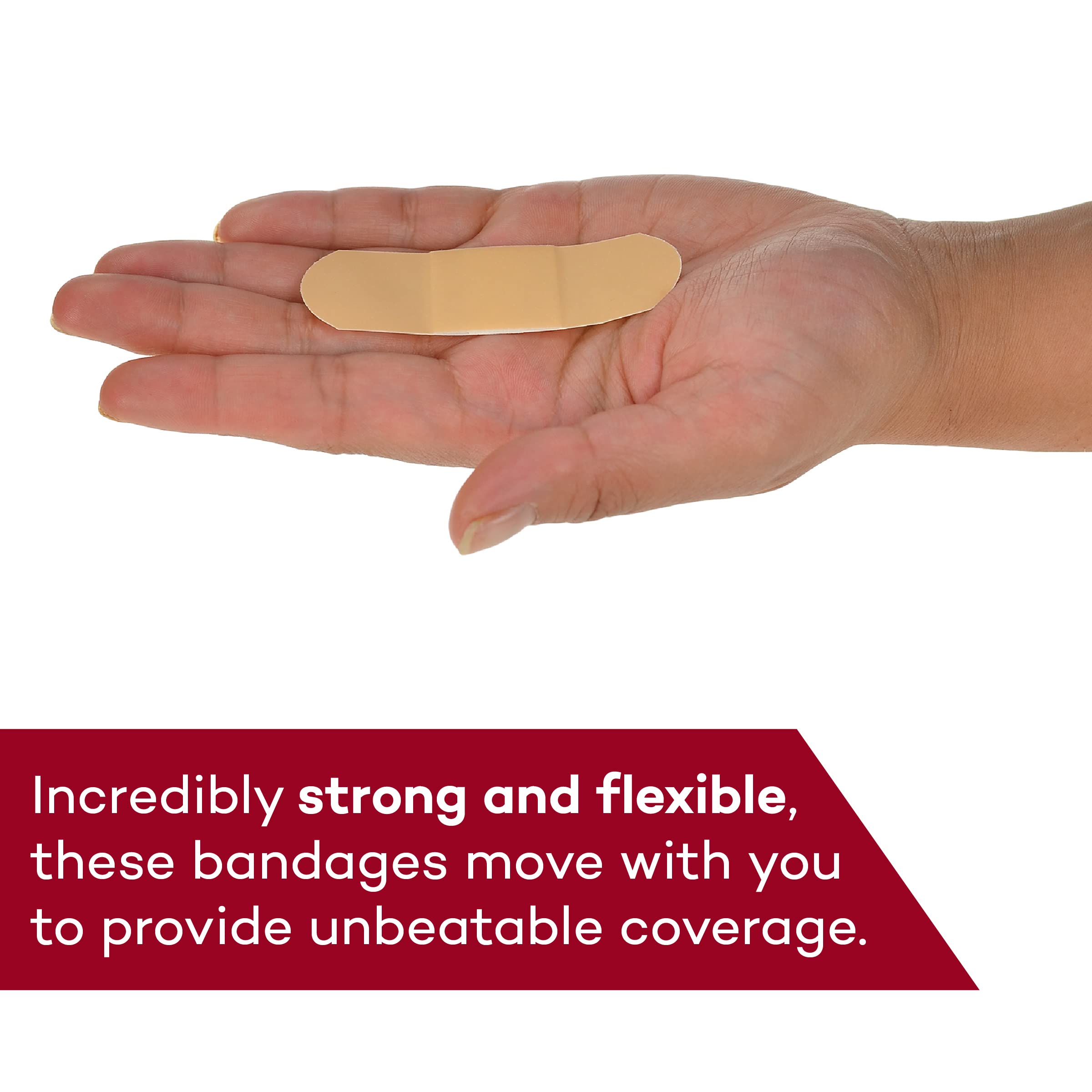 Dealmed individually wrapped bandages image emphasizes cleanliness and quick access.
