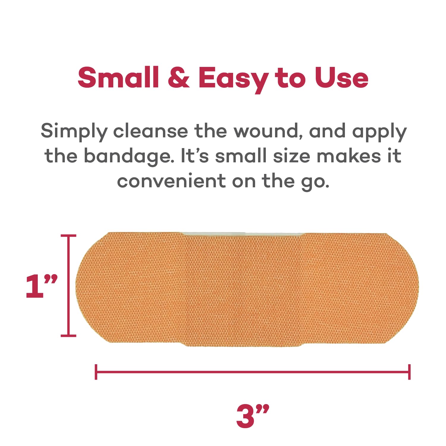 Dealmed latex-free bandage reduces irritation while protecting skin