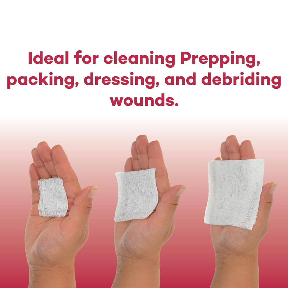 Dealmed quality wound care gauze pads you can trust.