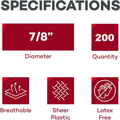 Close-up of Dealmed bandage pad showing non-stick protection