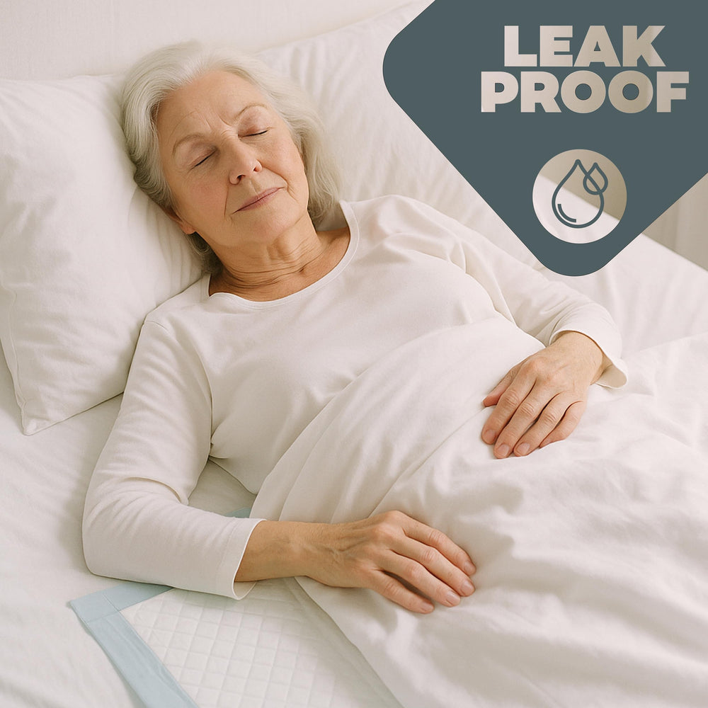 Dealmed underpads come in a 3-pack of 100-count bundles for easy stocking.