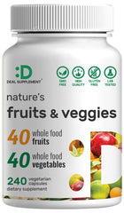 DEAL SUPPLEMENT Nature’s Fruits & Veggies bottle front promotes daily balance.