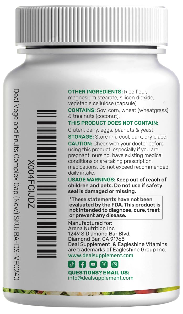 DEAL SUPPLEMENT Capsule pour image suggests easy daily intake with water.