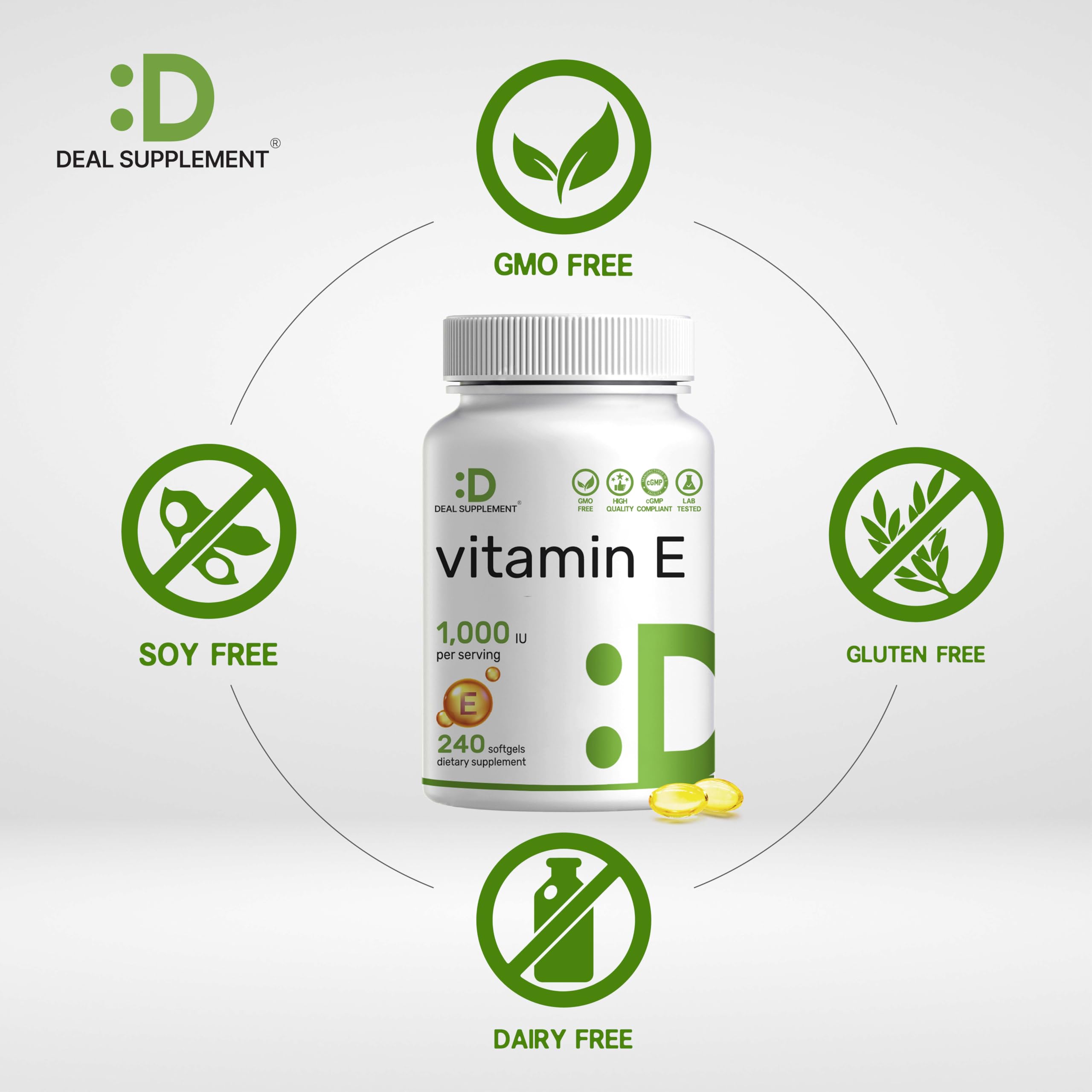 DEAL SUPPLEMENT Vitamin E packaging on shelf signals quality and reliability