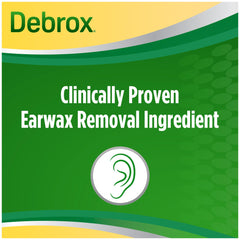 Debrox microfoam softening wax surrounds ear canal gently.