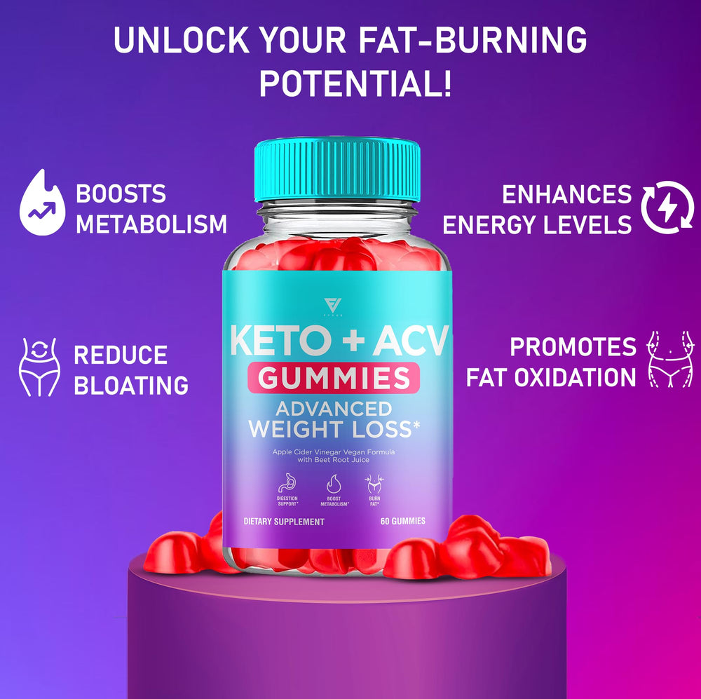 Decatela Keto ACV Gummies closeup texture emphasizes chewy vegan snack
