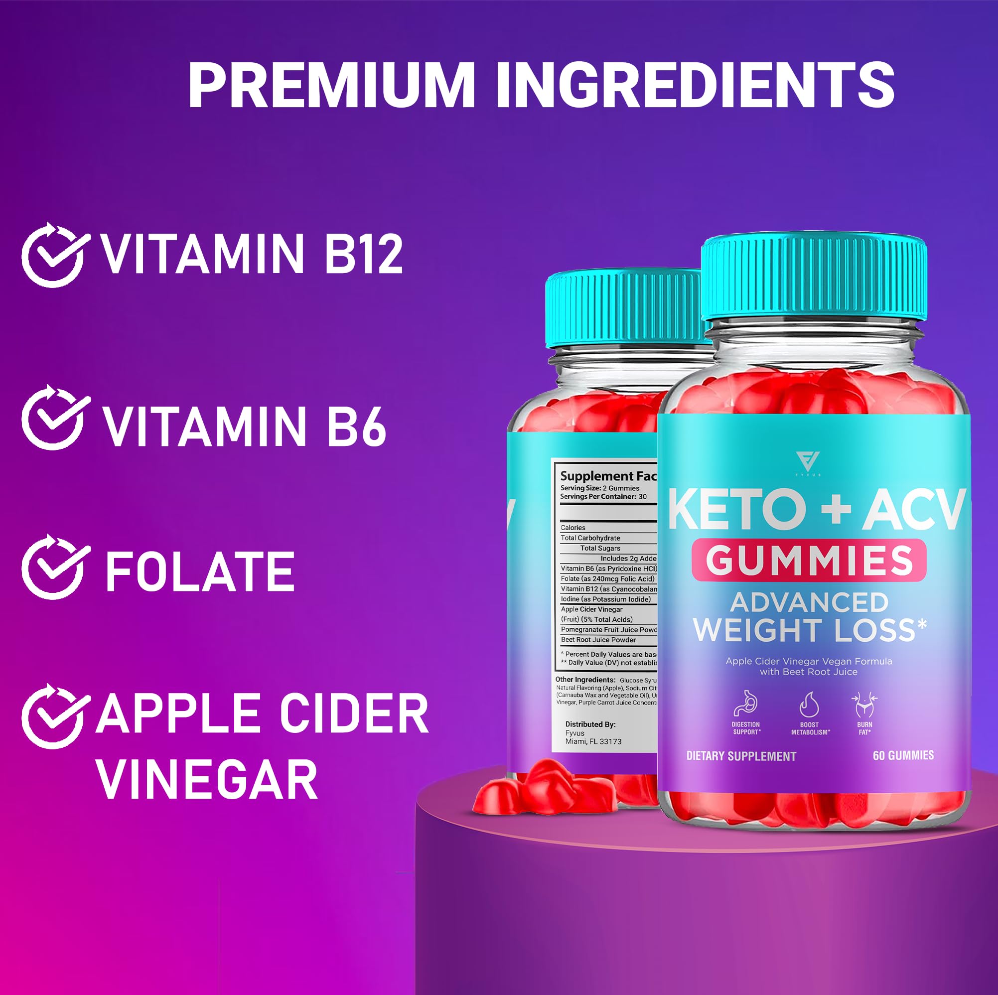 Decatela Keto ACV Gummies in use during a morning routine