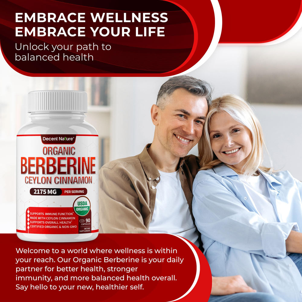 DECENT NATURE Wellness scene on kitchen counter for convenient everyday use.