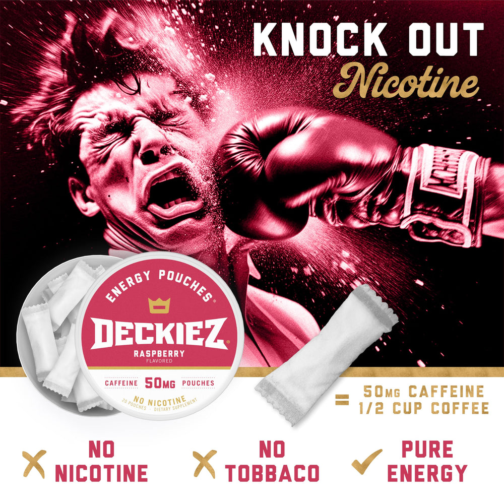 Close-up of Deckiez Energy Pouches texture and natural oils