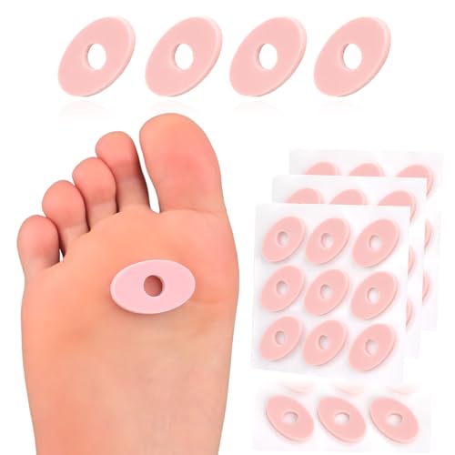 Decproch callus cushions oval pad protects toes from rubbing and friction.