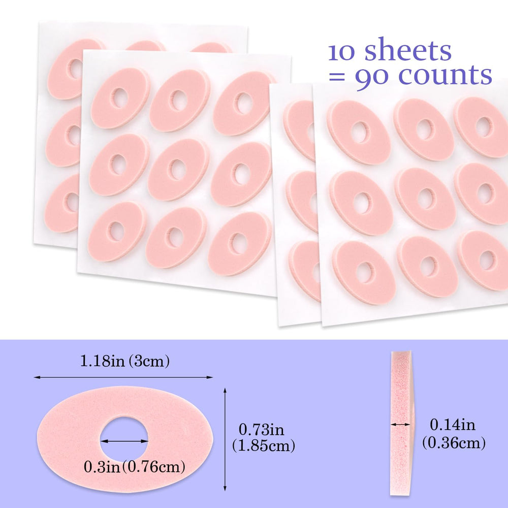 Decproch pack of 90 corn pads supports multiple days of use.