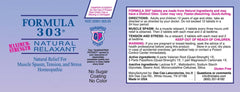 Dee Cee Laboratories Formula 303 packaging box highlighting USA-made non-GMO formula