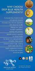Deep Blue Health lab quality seal on New Zealand apitoxin product label