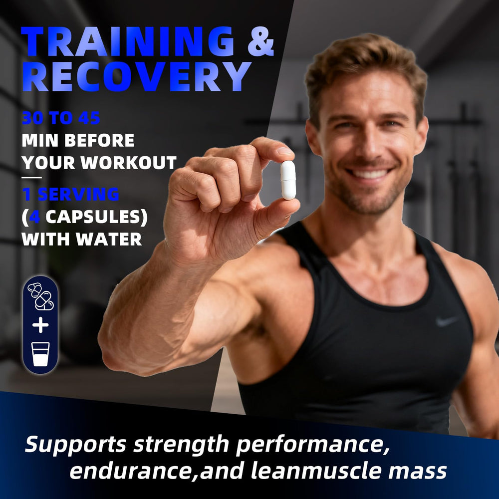 Deepure creatine bottle in a gym bag ready for training sessions.