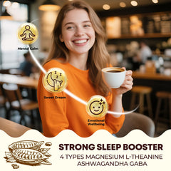 Deepure Dream Chocolate hot cocoa powder pour mug presents a smooth, cozy evening drink