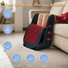 Deerbaba foot-shaped ergonomic design for comfortable sessions.