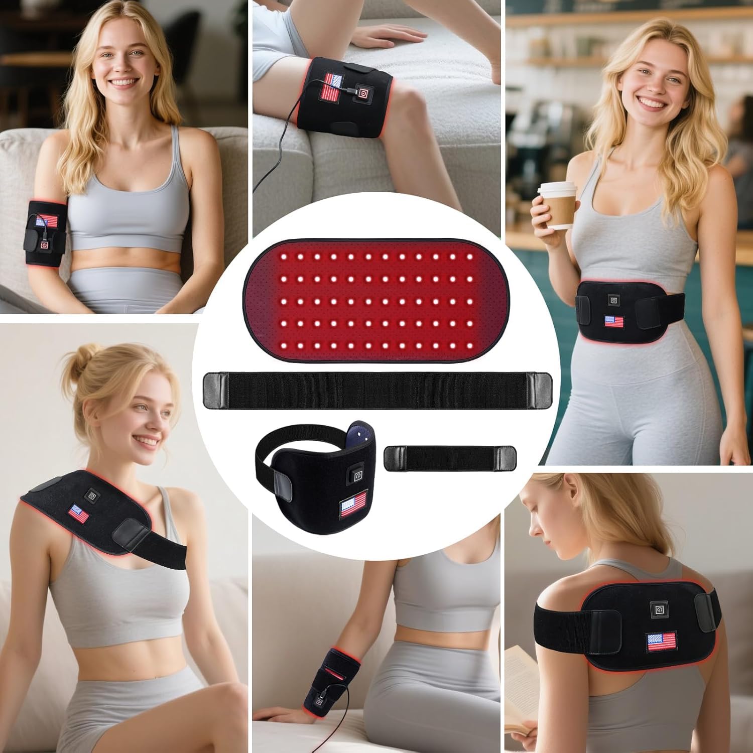 Deerbaba gift-ready red light therapy belt suitable as a health gift