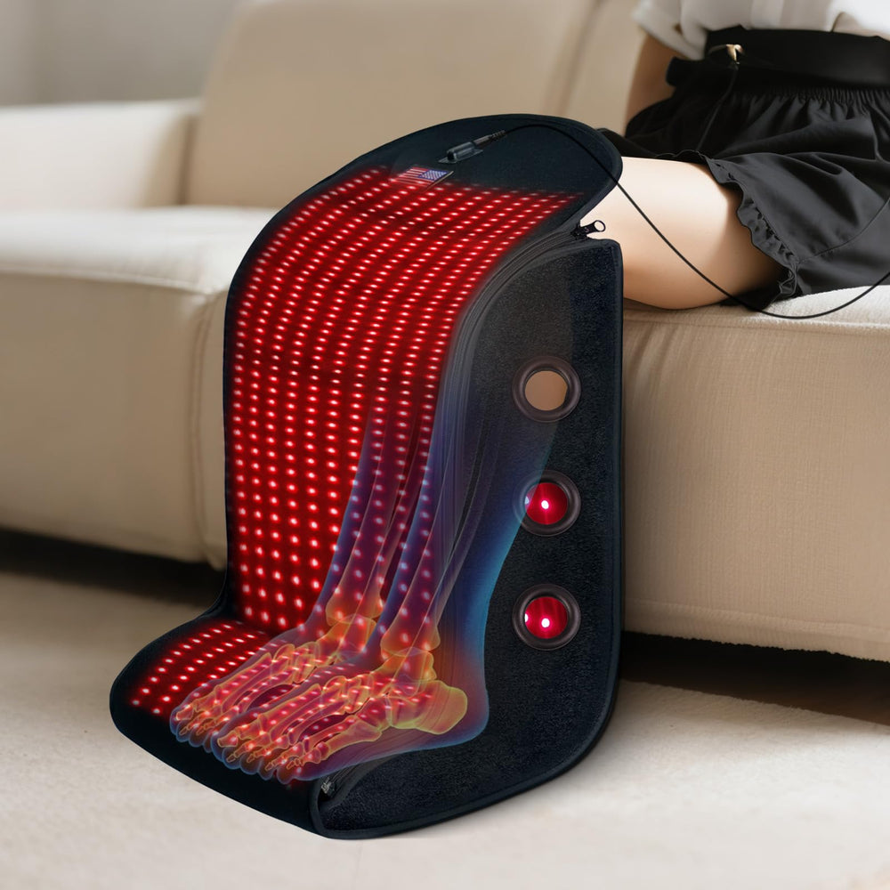 Deerbaba compact home therapy device dimensions 13x11x18 inches.