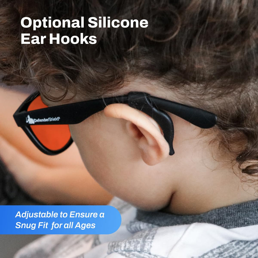 DefenderShield anti-glare coating reduces reflections for clearer reading.