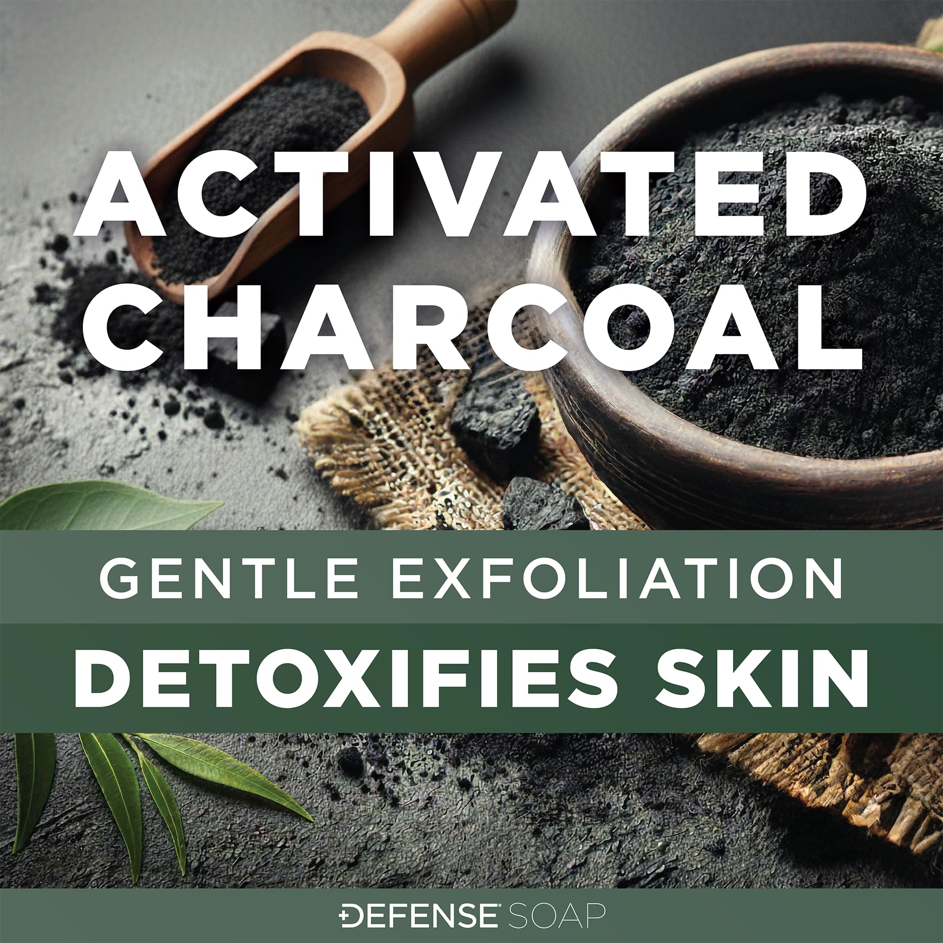 Defense Soap antifungal bar soap in bathroom scene for daily use