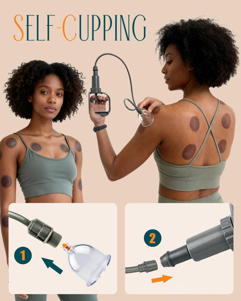 DEFUNX guasha tool included for complementary massage therapy