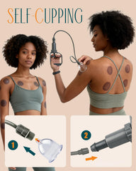 DEFUNX guasha tool included for complementary massage therapy