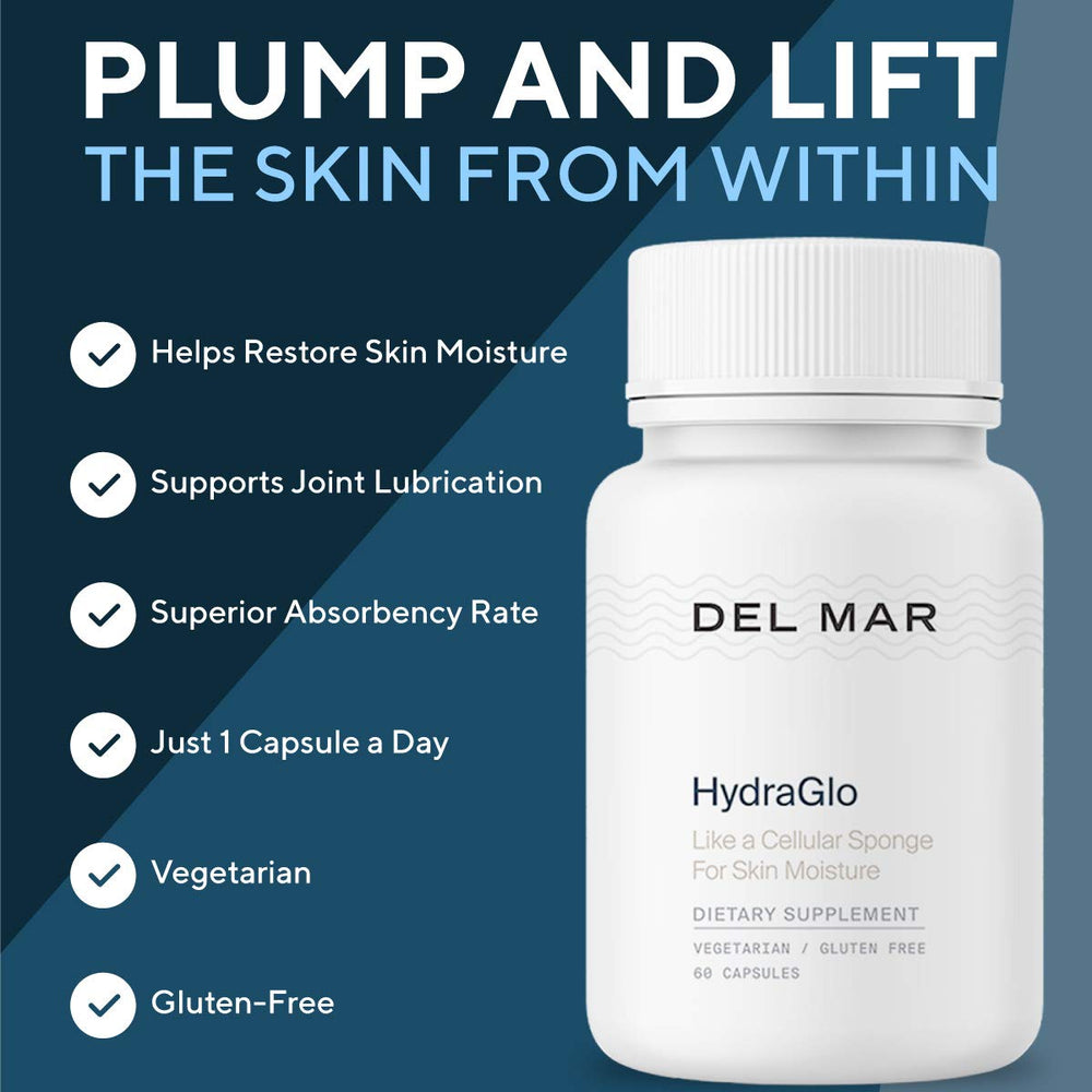 Del Mar Labs CeraLift packaging emphasizes gluten-free and dairy-free claims