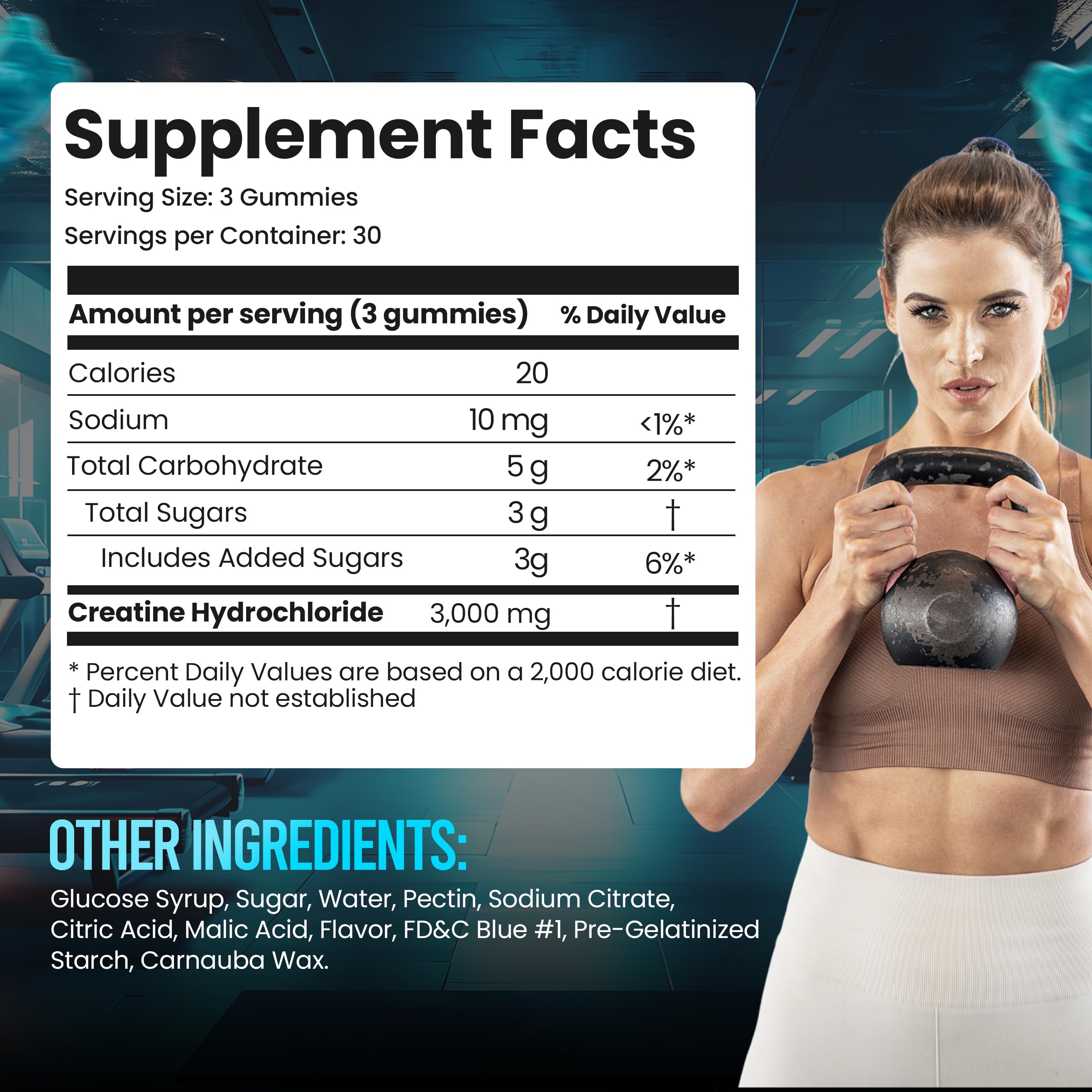 Demon Labz chewy raspberry texture close-up on Creatine Gummies suitable for daily dosing