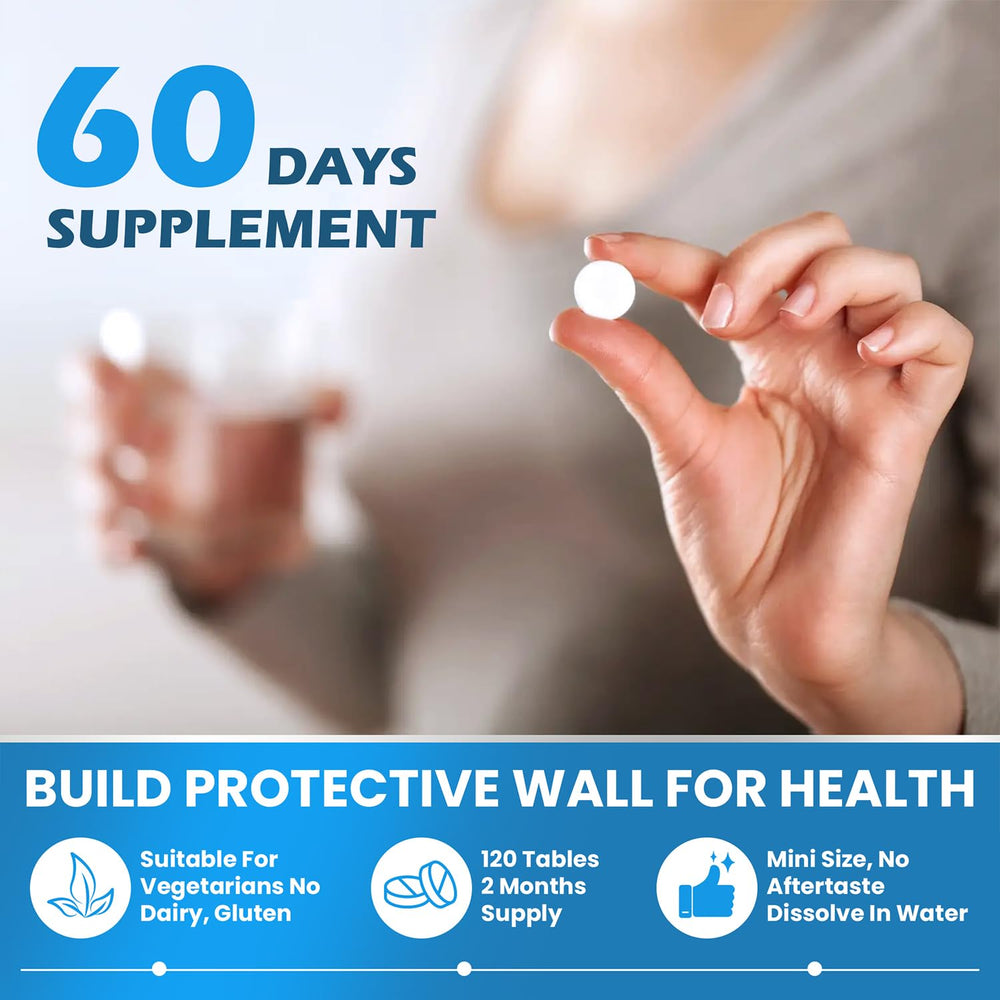 Denivus hydrogen tablets travel pack ready for on-the-go hydration.