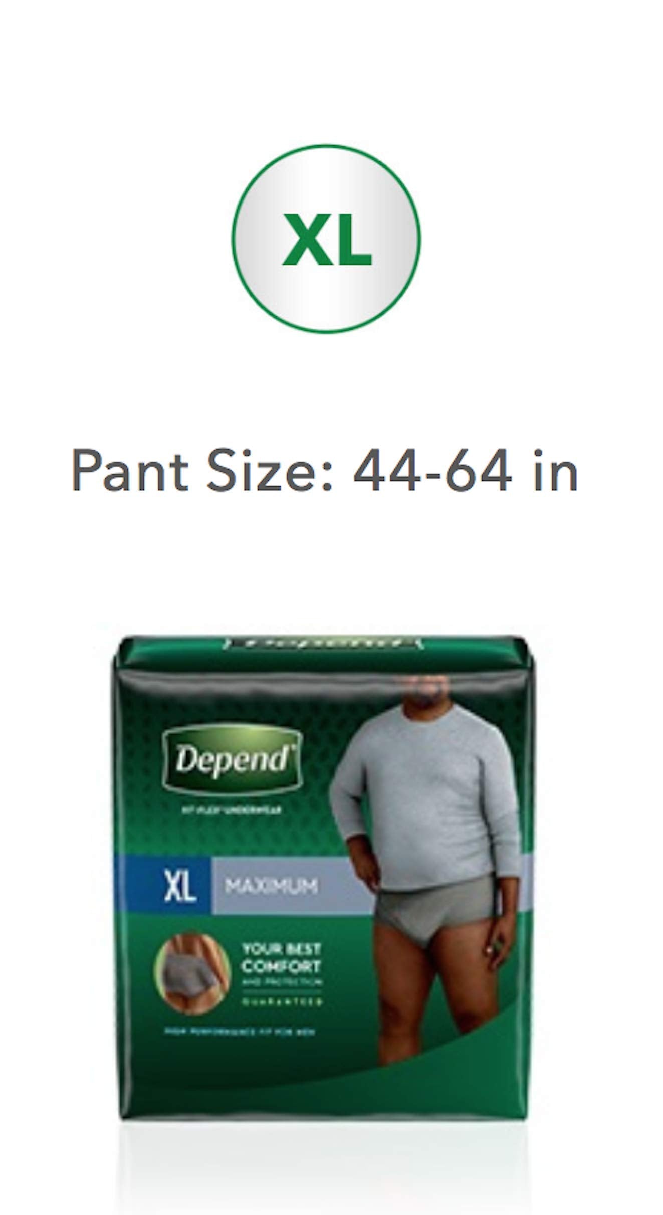 Depend Men FitFlex Max in-use demonstration emphasizing discreet under clothing and confident wear