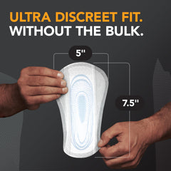 Depend OdorBlock technology keeps protection discreet and fresh.