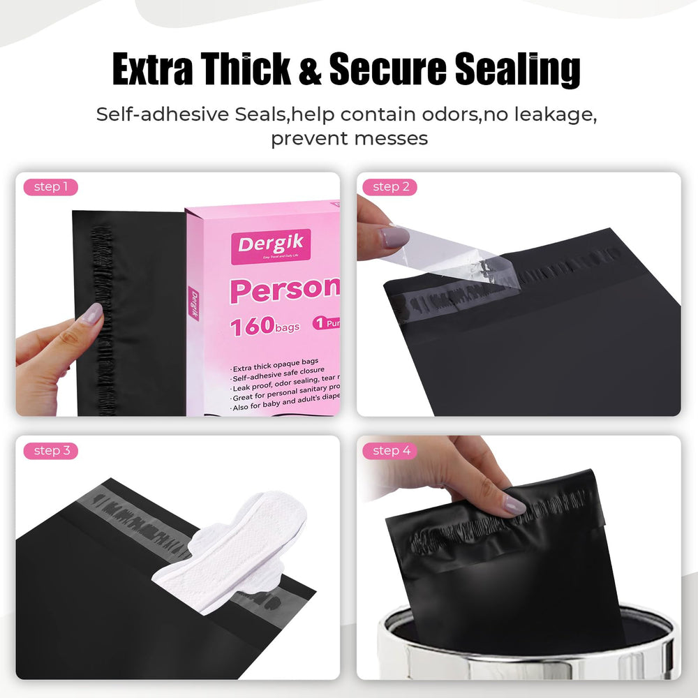 Dergik bags protect toilets with city sewer protection against clogs.