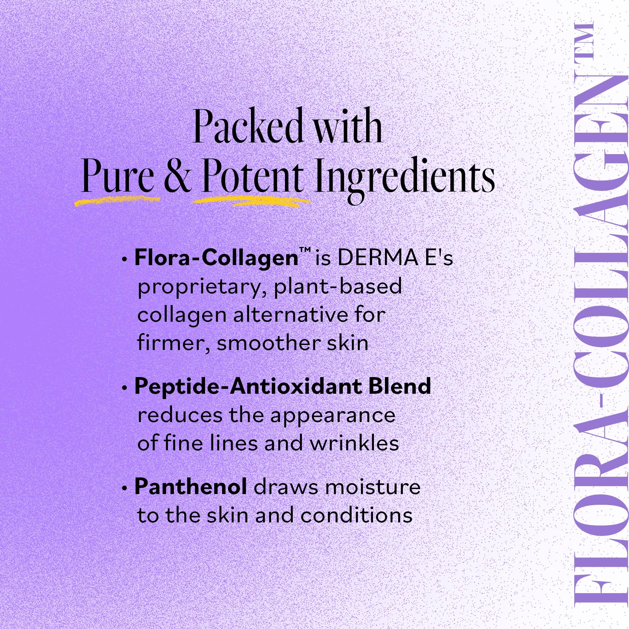 DERMA E Green Tea antioxidant serum packaging conveys clean skincare