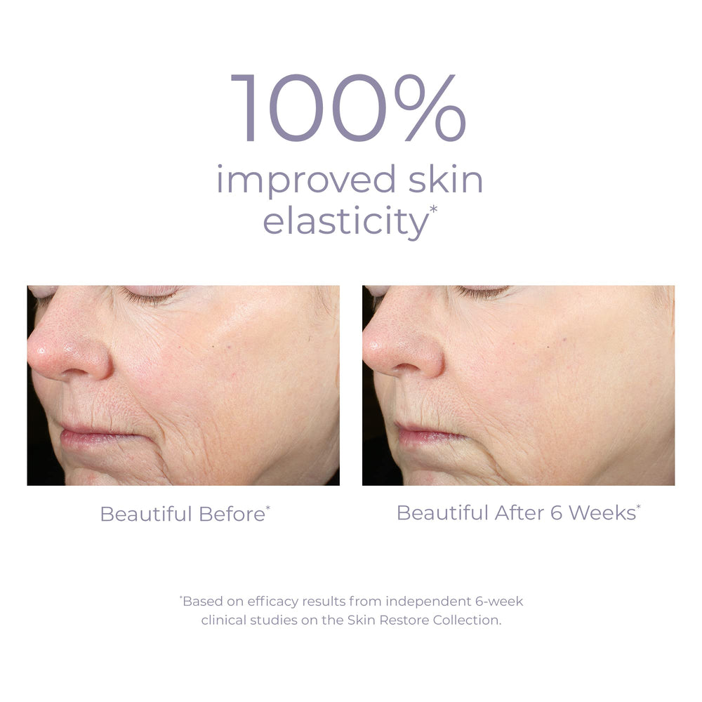 Derma E eye cream product with plant-based Flora-Collagen under bright light