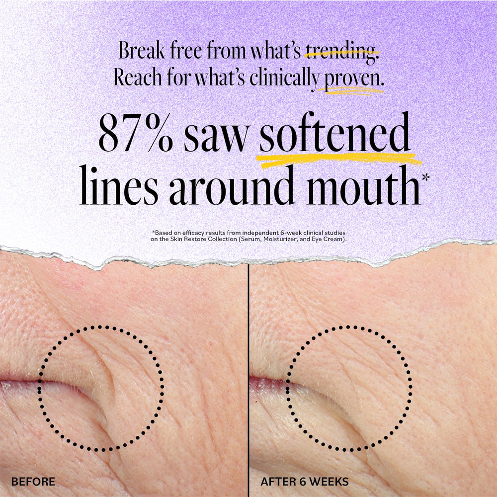 DERMA E serum texture close-up emphasizing lightweight feel on skin