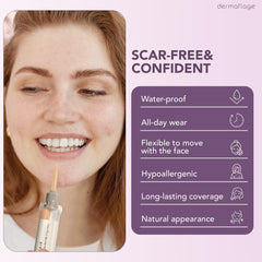Texture Pad helps create a smooth, matte scar cover with realistic texture.