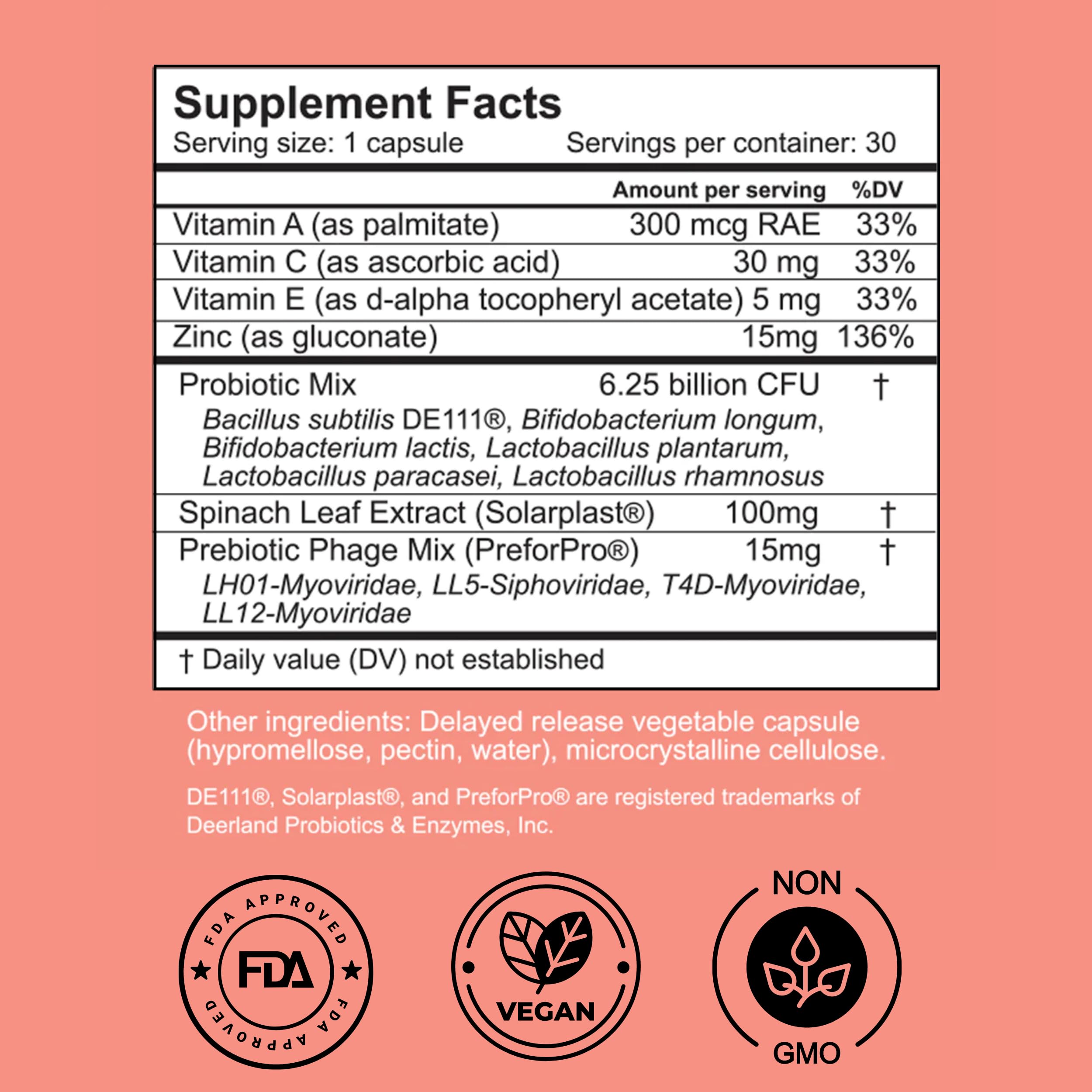 Dermala FOBO Supplemeant capsules, easy daily skin-supporting dose.