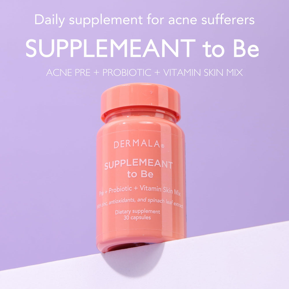 Dermala FOBO Supplemeant pouring capsules, convenient routine for skincare.