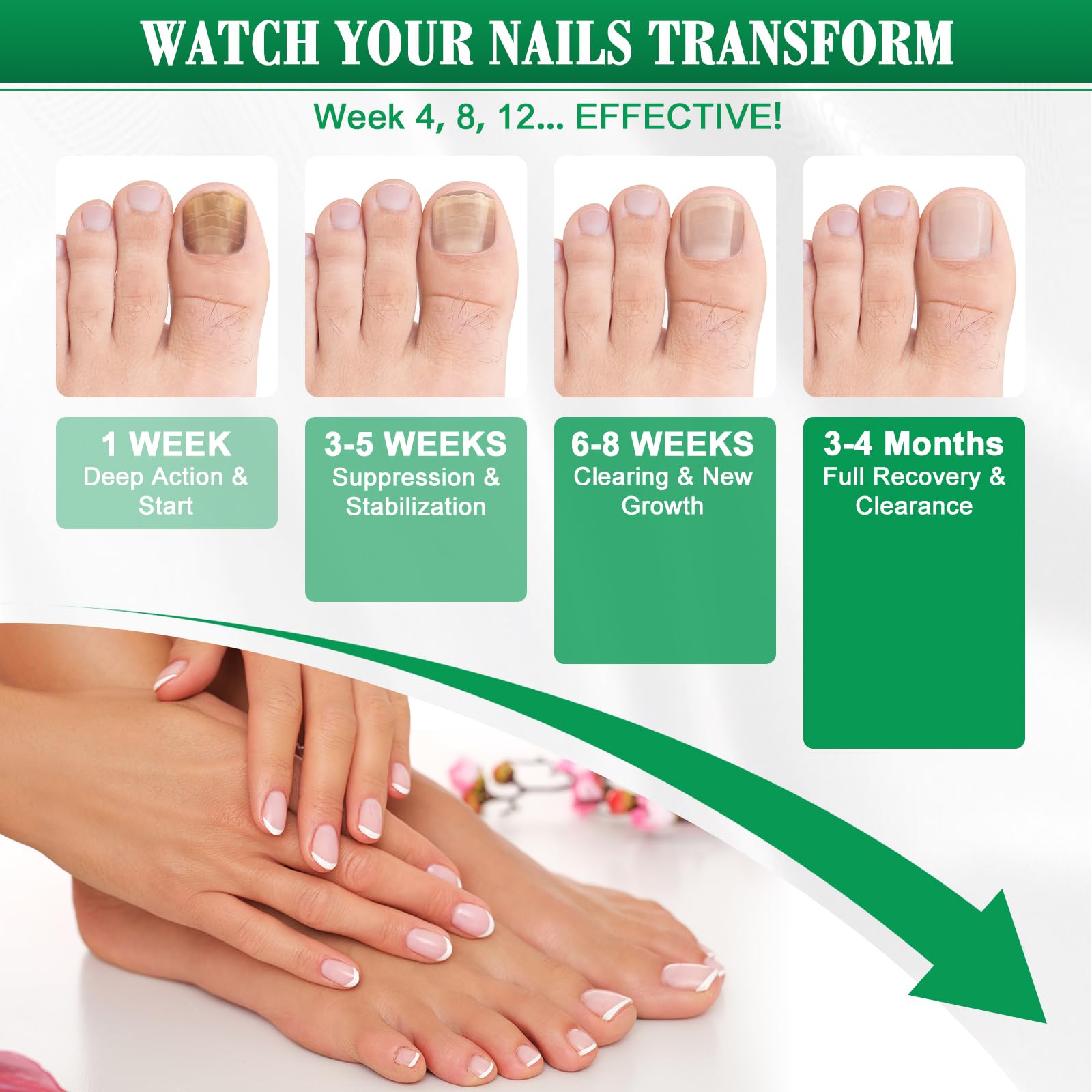 DERMFREE Toe Nail Fungus Renewal Pen plant extracts formula appeals to natural care enthusiasts.