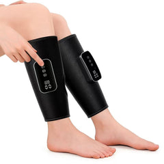 DermoPrime leg massager with LED screen enables quick control and comfort.