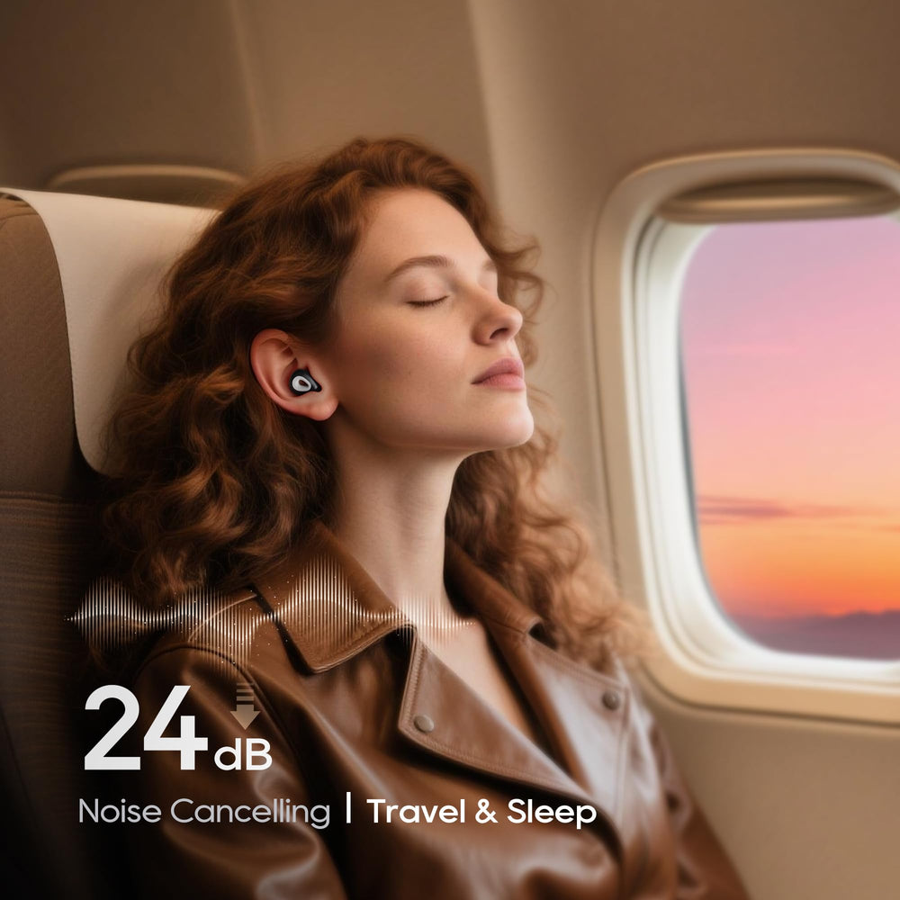 Dersoud Ear Plugs side sleep comfort shows ergonomic design for side sleepers.