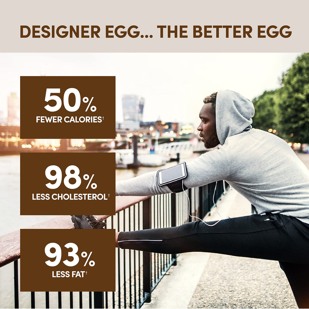 Designer Wellness Designer Egg label emphasizes clean nutrition with no artificial additives