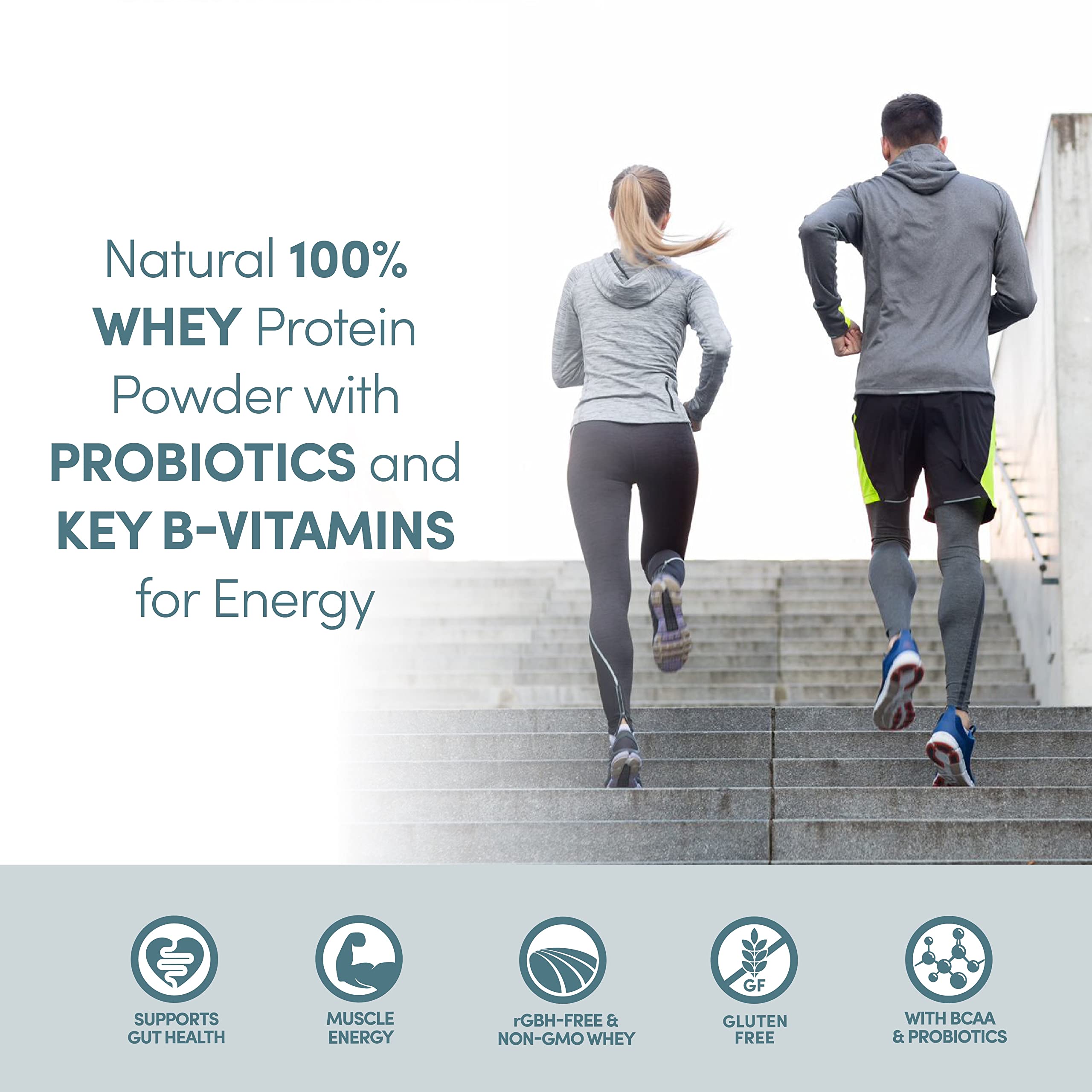 Designer Wellness Designer Whey label closeup highlighting clean ingredients