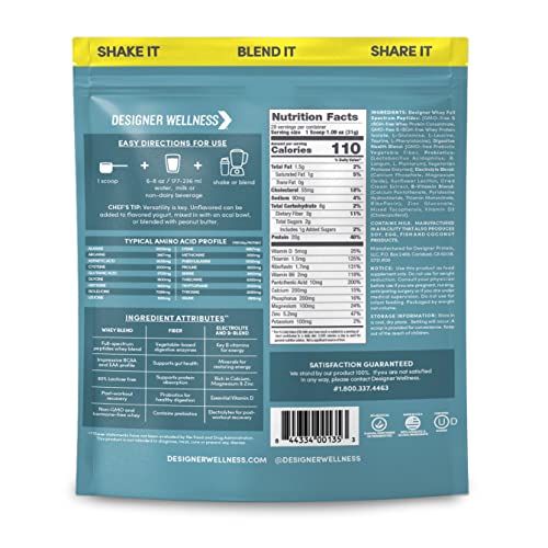 Designer Wellness Designer Whey shaker ready to mix a smooth shake