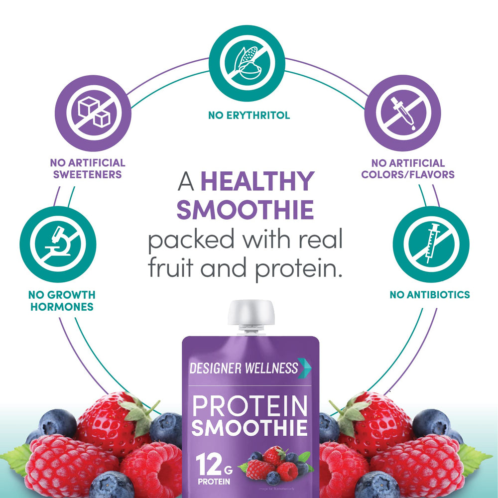 Designer Wellness Non-GMO ingredients ensure clean, trustworthy protein blend