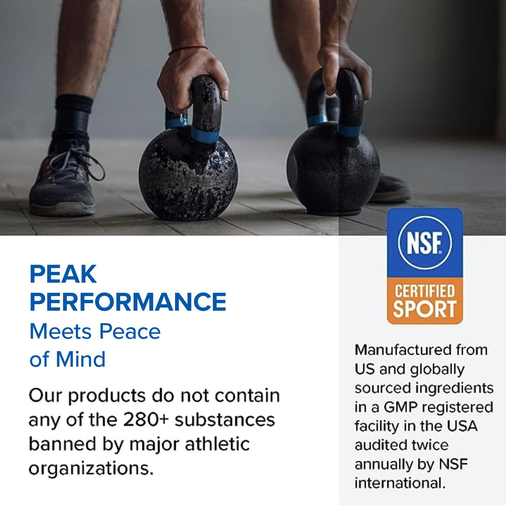 Designs for Sport grass-fed Swedish cows image underscores clean sourcing and amino acids