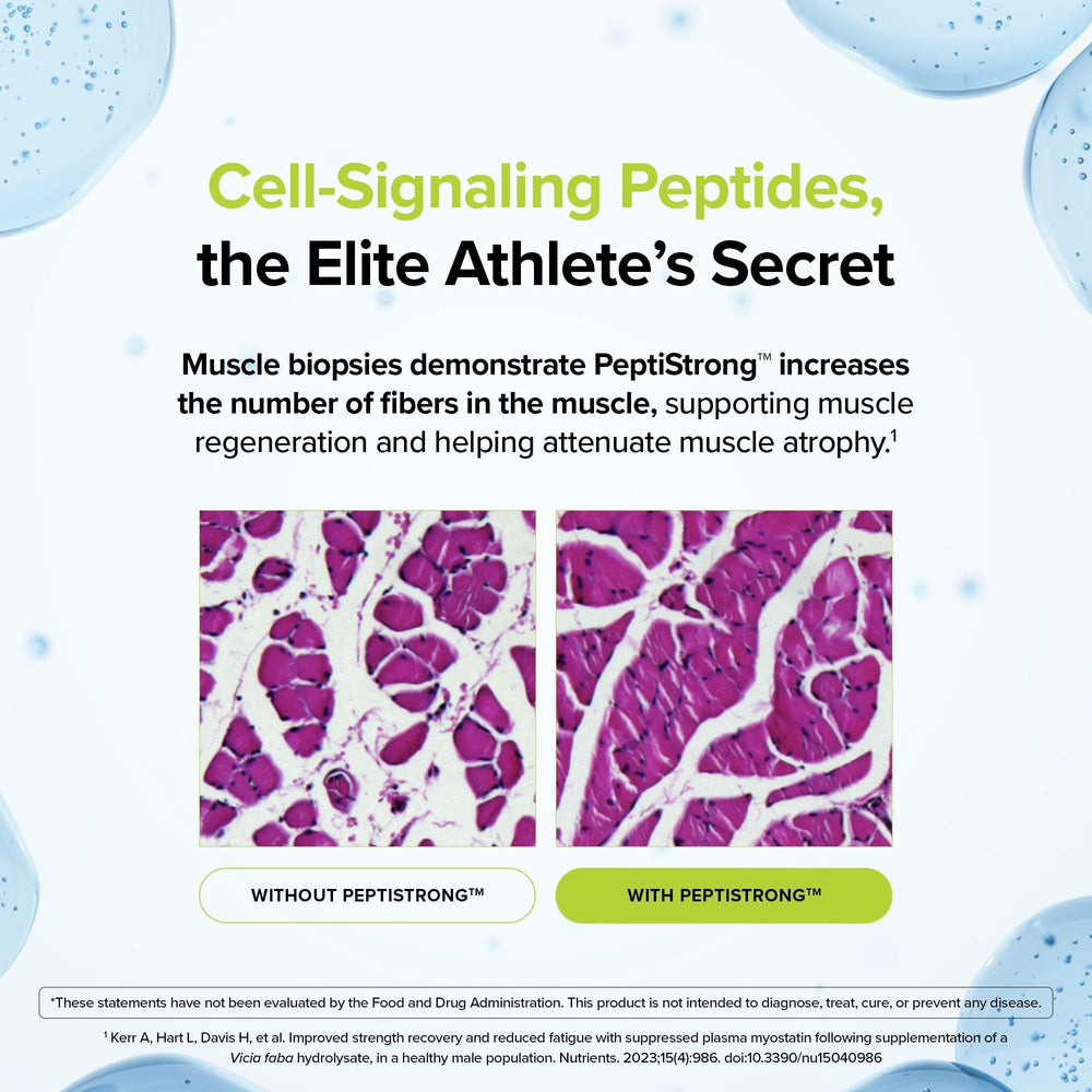 Designs for Sport Pro-Formance Peptides NSF Certified for Sport seal close-up.