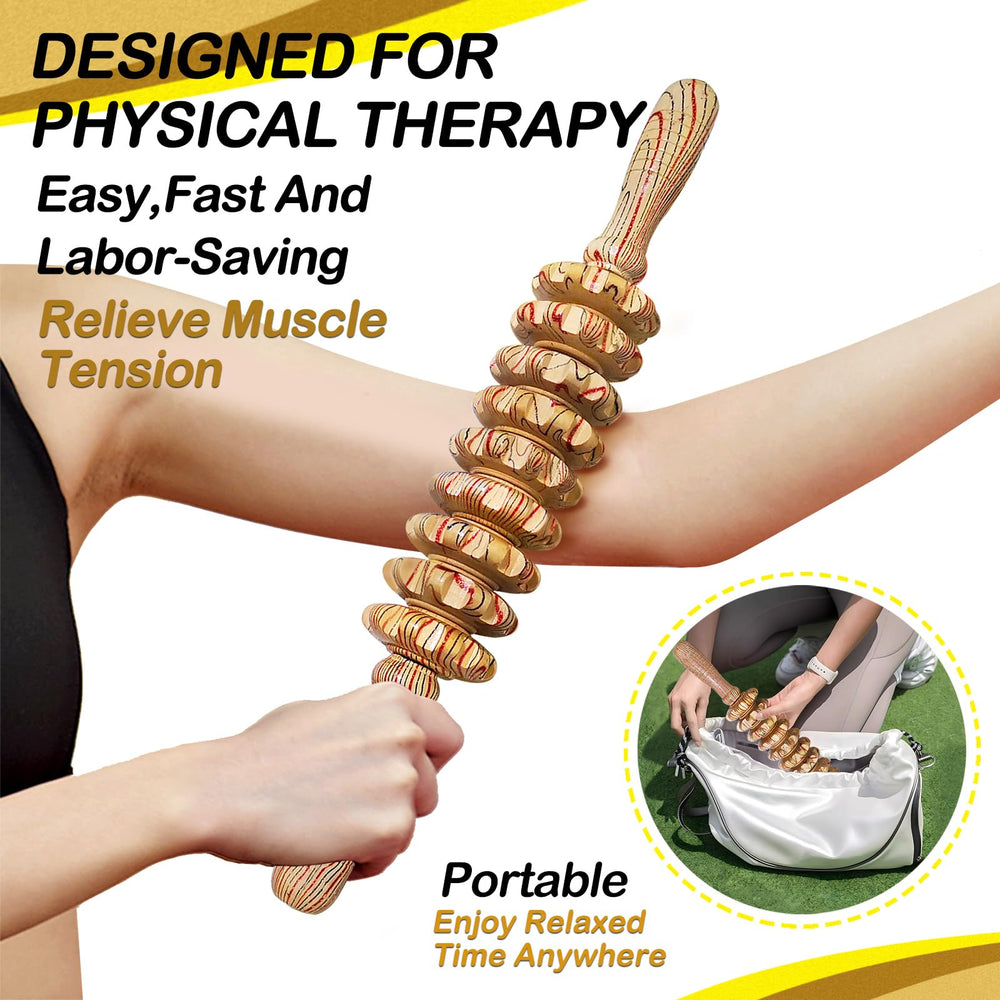 Deston massager durable steel shaft supports flexible motion.
