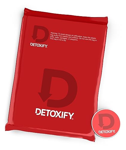 Detoxify Xxtra Clean bottle label highlights herbal ingredients and 20 oz size.