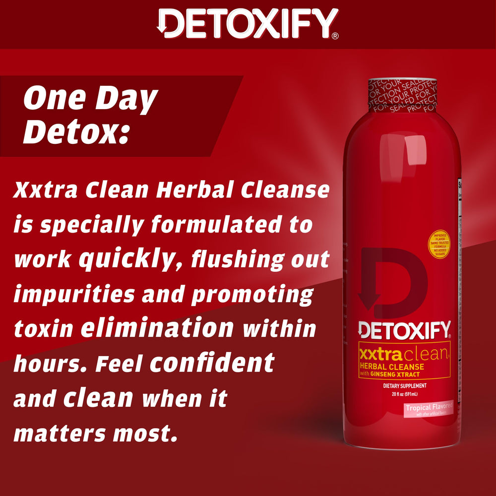 Tropical fruit flavor visual suggests enjoyable taste during a detox routine.